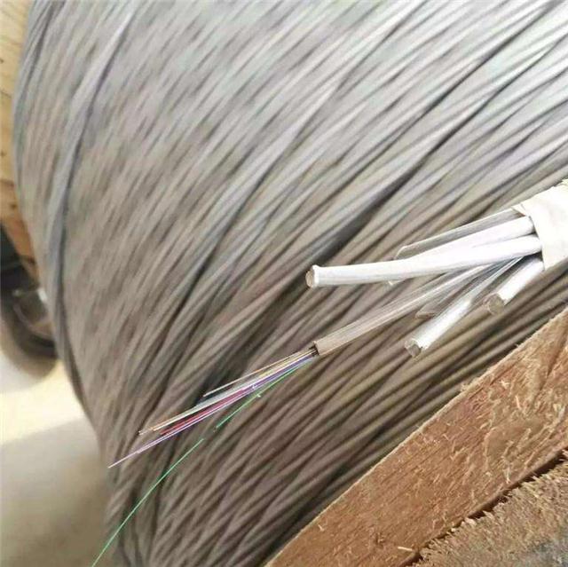 「OPGW光缆」OPGW主要由含光纤的缆芯单元和绞合的金属单线组成